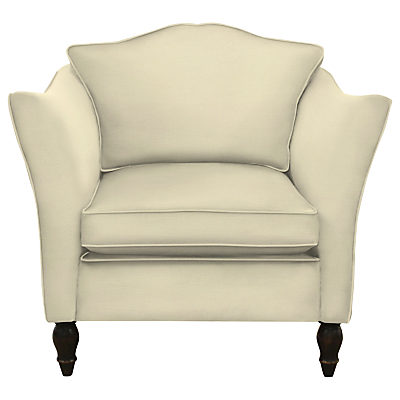 Duresta Vaughan Armchair, Umber Leg Canterbury Linen Pearl